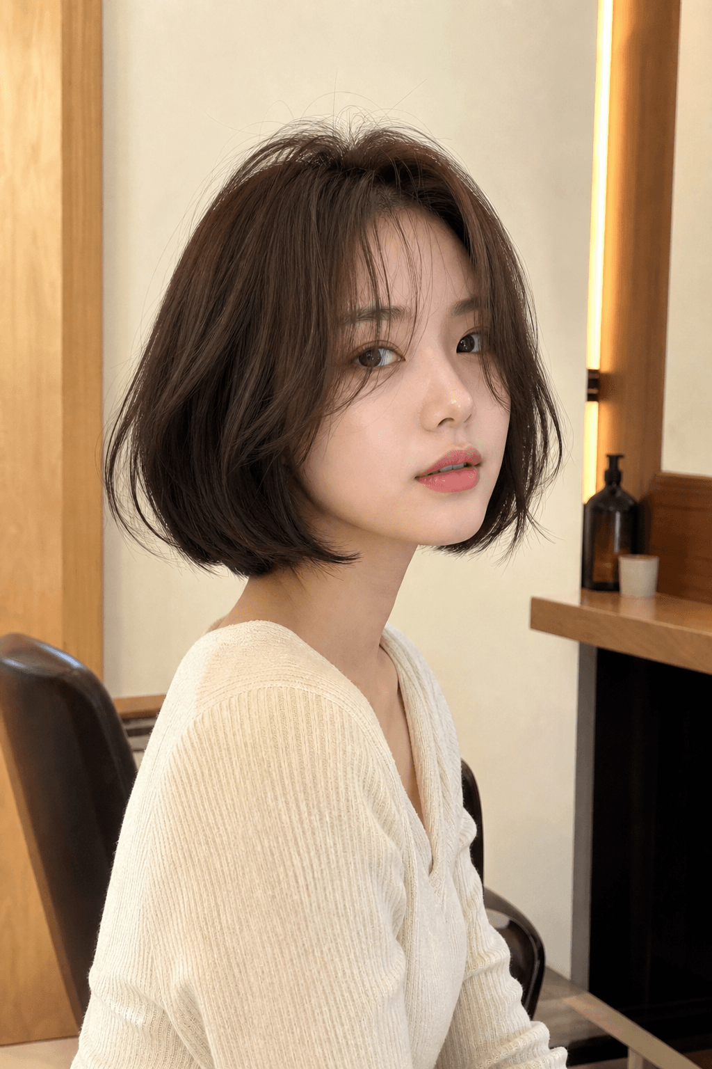 여름 단발 — 에어 보브