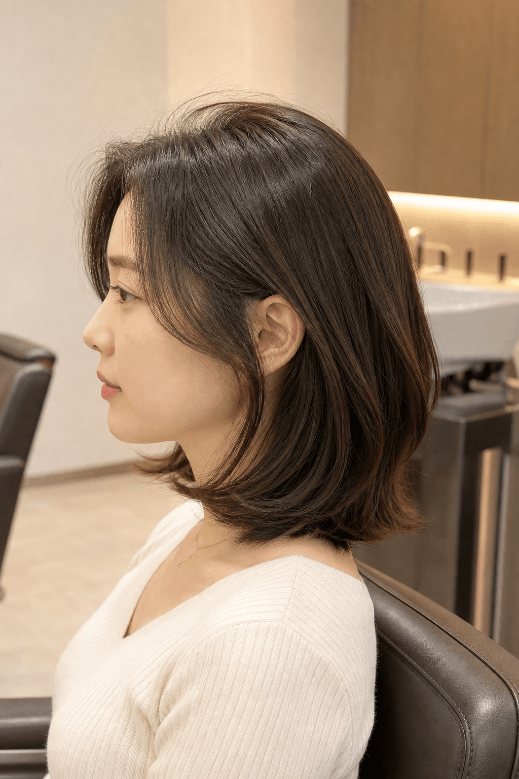 정수리 볼륨이 죽어서 — 뿌리 볼륨 펌
