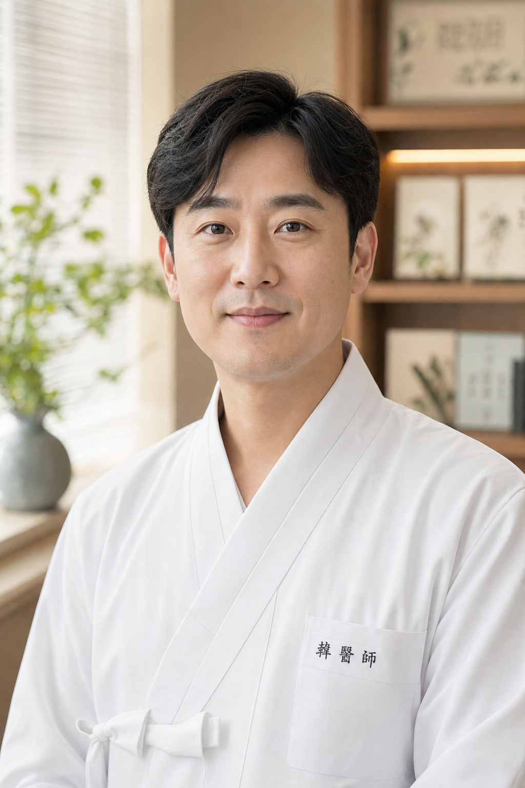 한의원 의료진 소개 이미지 예시